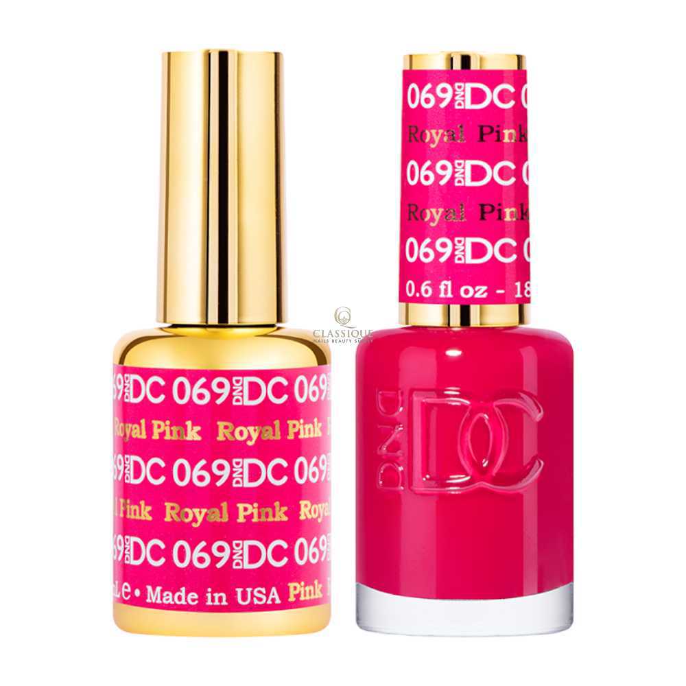 DND DC Gel & Lacquer Duo - Royal Pink #069