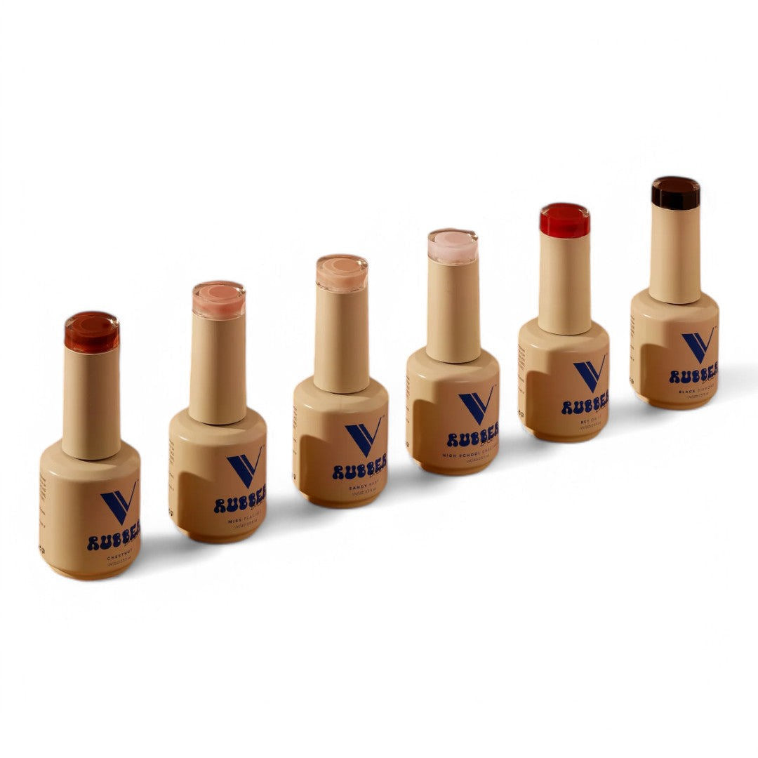 V Beauty Pure Rubber Base In Luxe With You Collection 6Pcs
