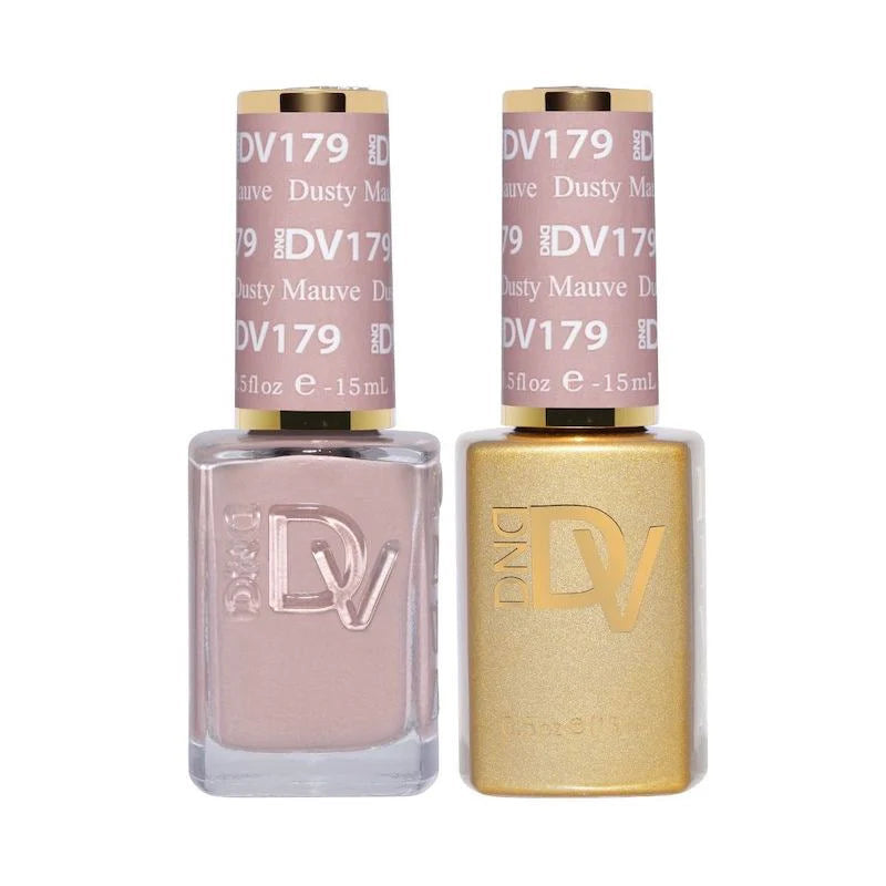 DND Diva Gel & Lacquer Duo - Dusty Mauve #179