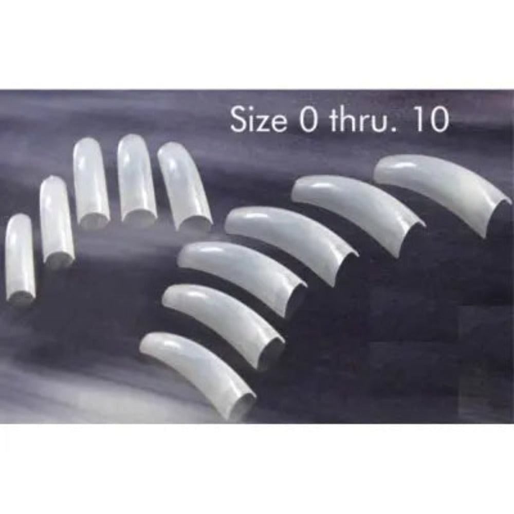 Lamour Nail Tips - Krystal Size #10 (Bag of 50)