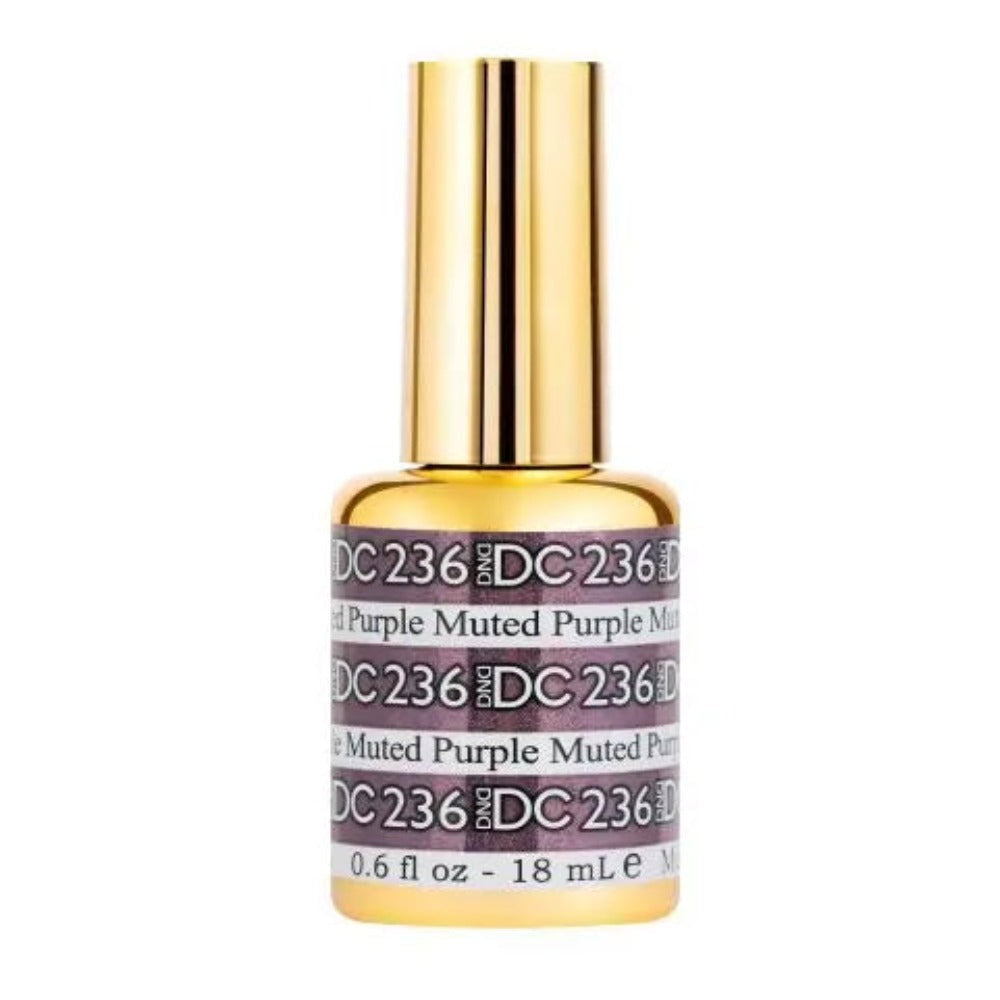 DND DC Mermaid Gel Polish - Muted Purple #236