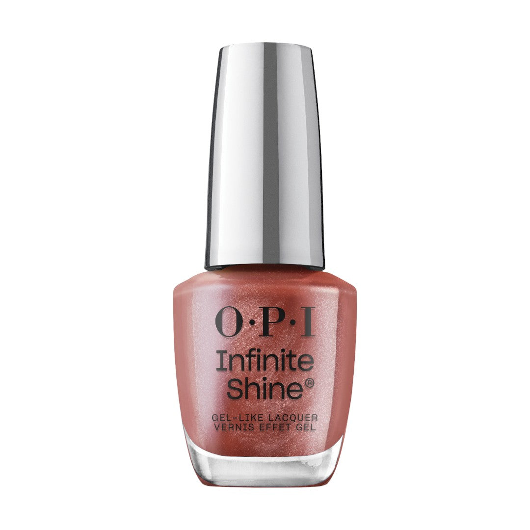 OPI Nail Polish Infinite Shine 2, Stellar Tips, OPI Metallic Mega Mix fall 2024 collection, brick red pearl gel like nail polish, opi nail polish, opi nail polish colors, where can you buy opi nail polish, opi infinite shine​, opi infinite shine canada