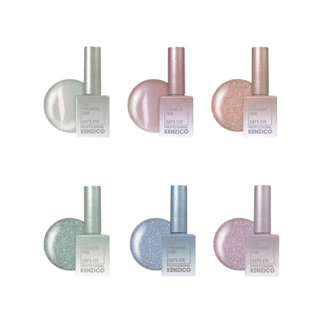 Kenzico Cat Eye Gel Polish - Flash Glow Collection #SCE107-112 (6Pcs)
