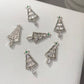 CNBS Nail Charms - Christmas Tree (5pcs)