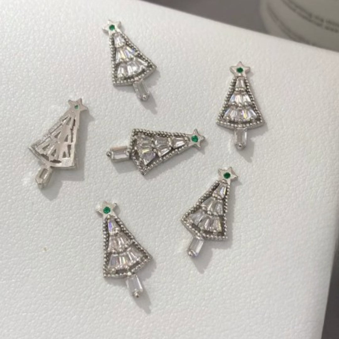 CNBS Nail Charms - Christmas Tree (5pcs)