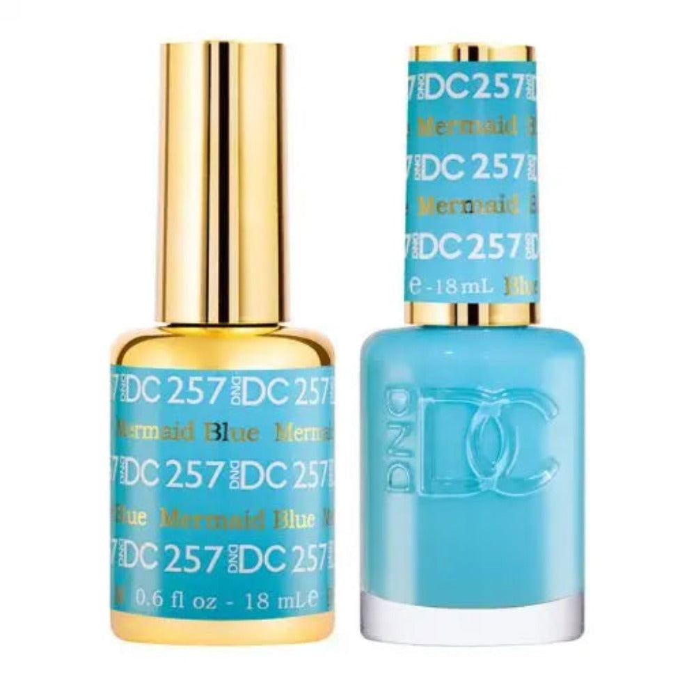 DND DC Gel & Lacquer Duo - Mermaid Blue #257