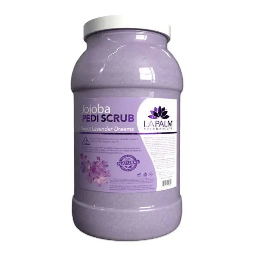 La Palm Pedi Gel Scrub - Sweet Lavender Dreams 1Gal