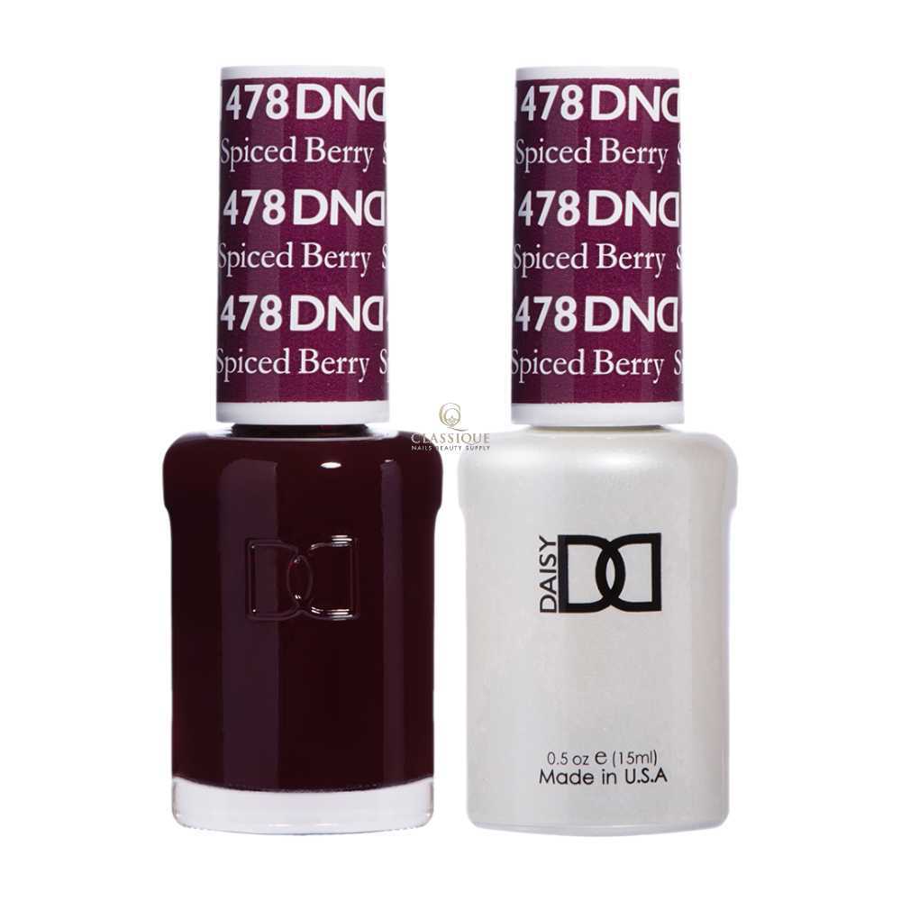 DND Gel & Lacquer Duo - Spiced Berry #478