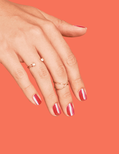 OPI Infinite Shine - Paint The Tinseltown Red #HRN21