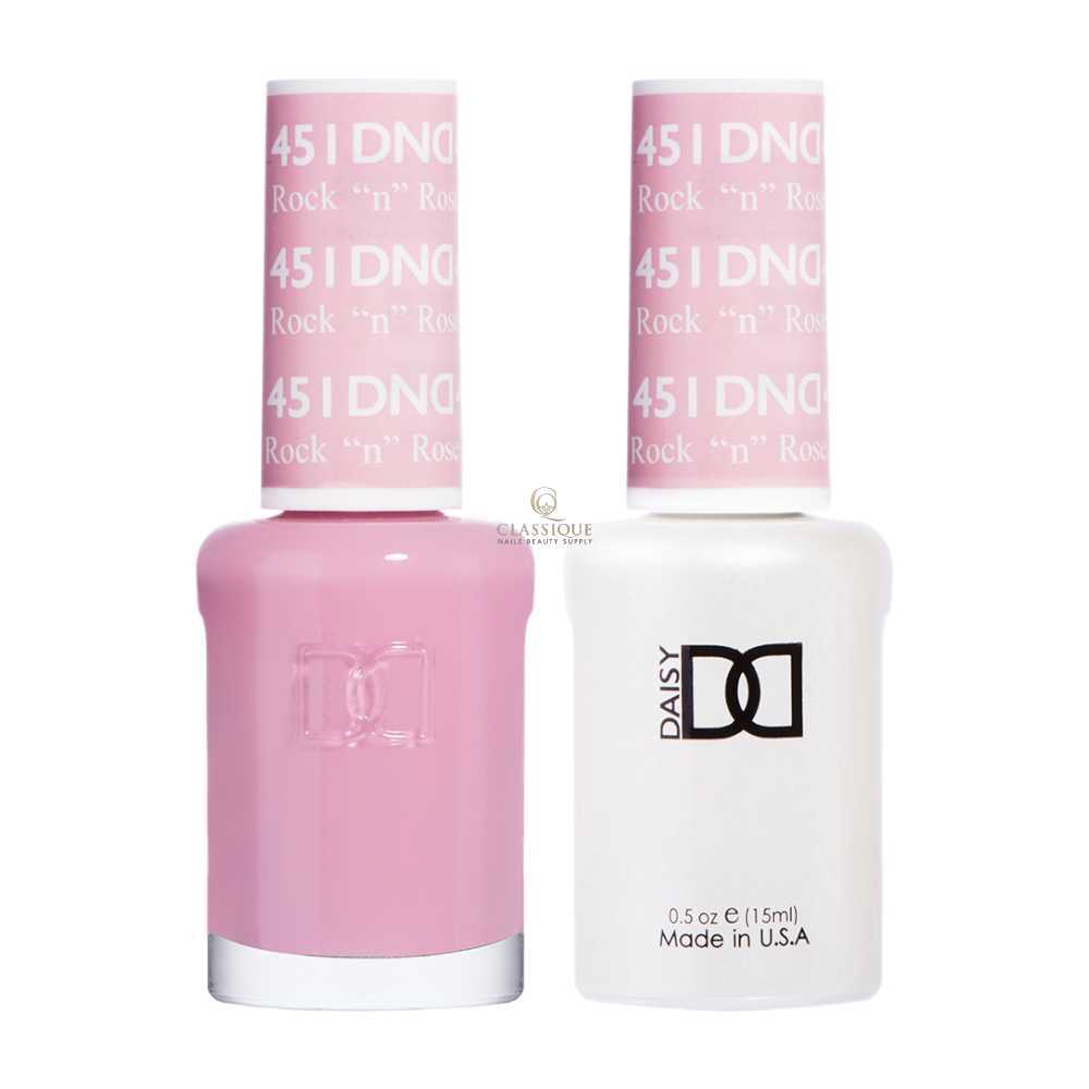 DND Gel & Lacquer Duo - Rock "N" Rose #451