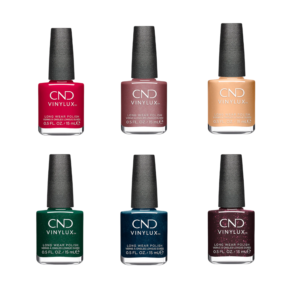 CND Vinylux Magical Botany Holiday 2023 Collection 6pcs