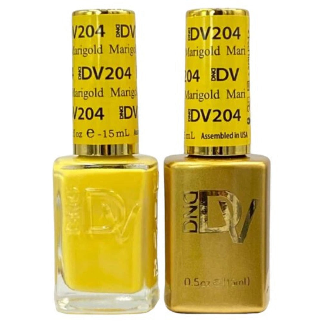 DND Diva Gel & Lacquer Duo - Marigold #204