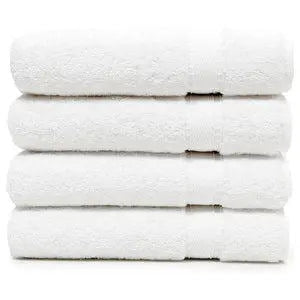Thick Terry Towels 16x30 4lbs (Pack of 12) - White