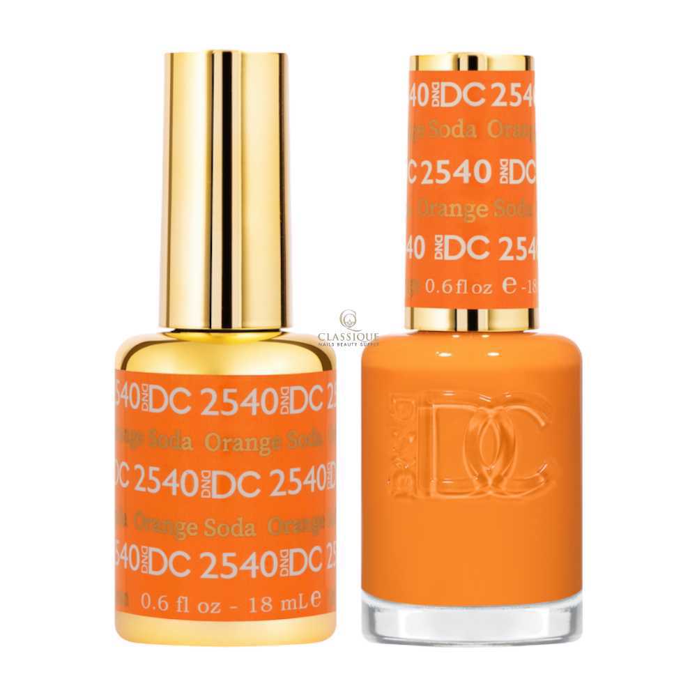 DND DC Gel & Lacquer Duo - Orange Soda #2540