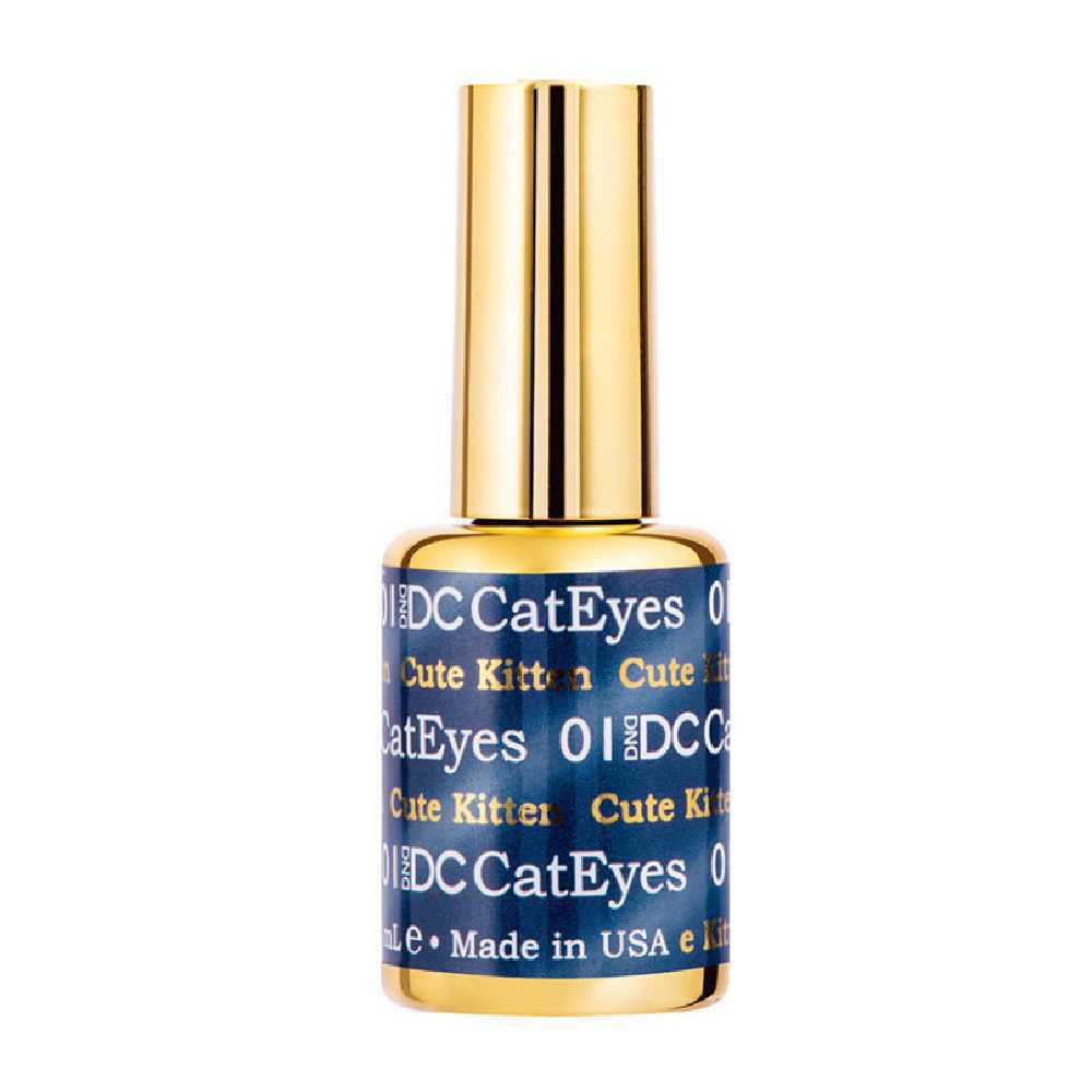 DND DC Cat Eye Gel Polish - Cute Kitten #01