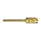 SP Nail Drill Bits - Large Barrel Carbide H5X Quintuple Extra Coarse Grit 3/32 Gold