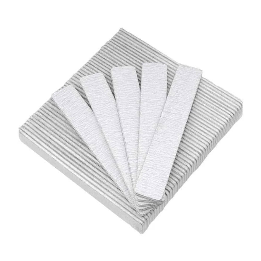 Apollo Jumbo Nail Files - Zebra 80/100 Grit (Pack Of 50)