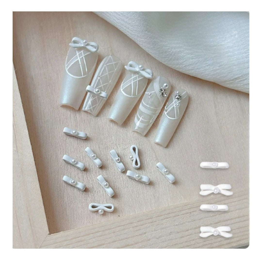 CNBS Nail Charms - Silk Ribbon Bows