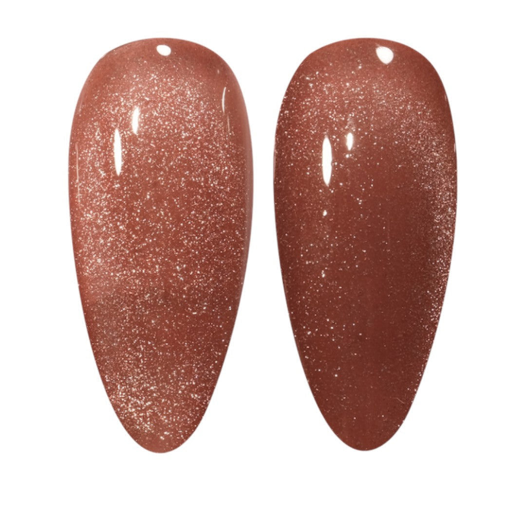 DND DC 9D Cat Eye Gel Polish - Cocoa Whiskers #27