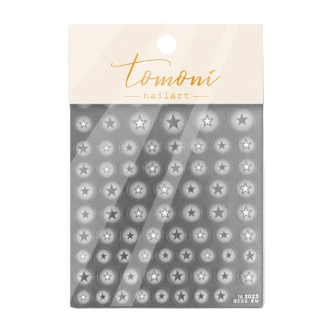 CNBS Nail Stickers - Ombre Transparent Stars #34/TO2023