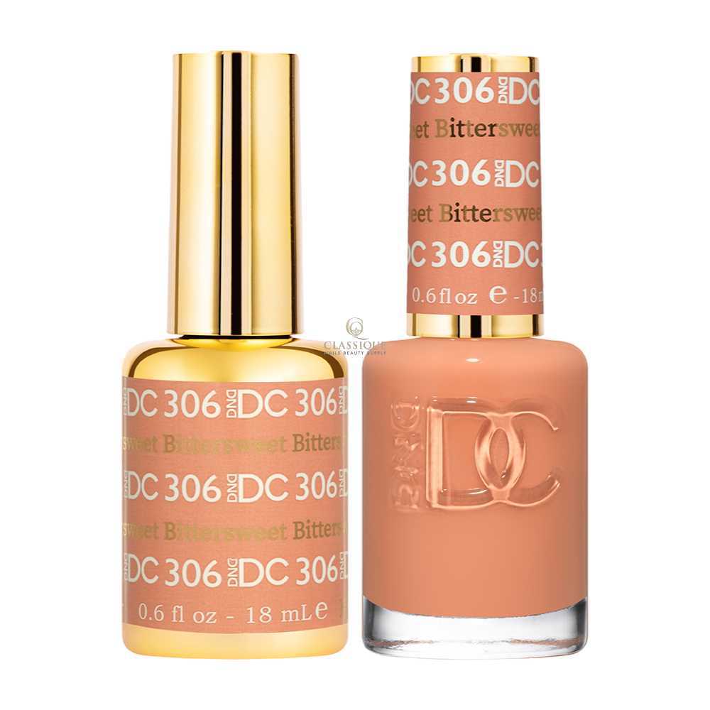 DND DC Gel & Lacquer Duo - Bittersweet #306