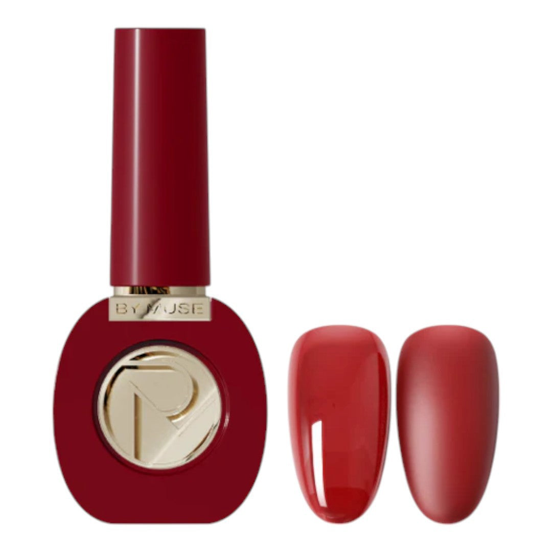 By Muse Syrup Gel Polish (HEMA-Free) #BT14 Barn Red