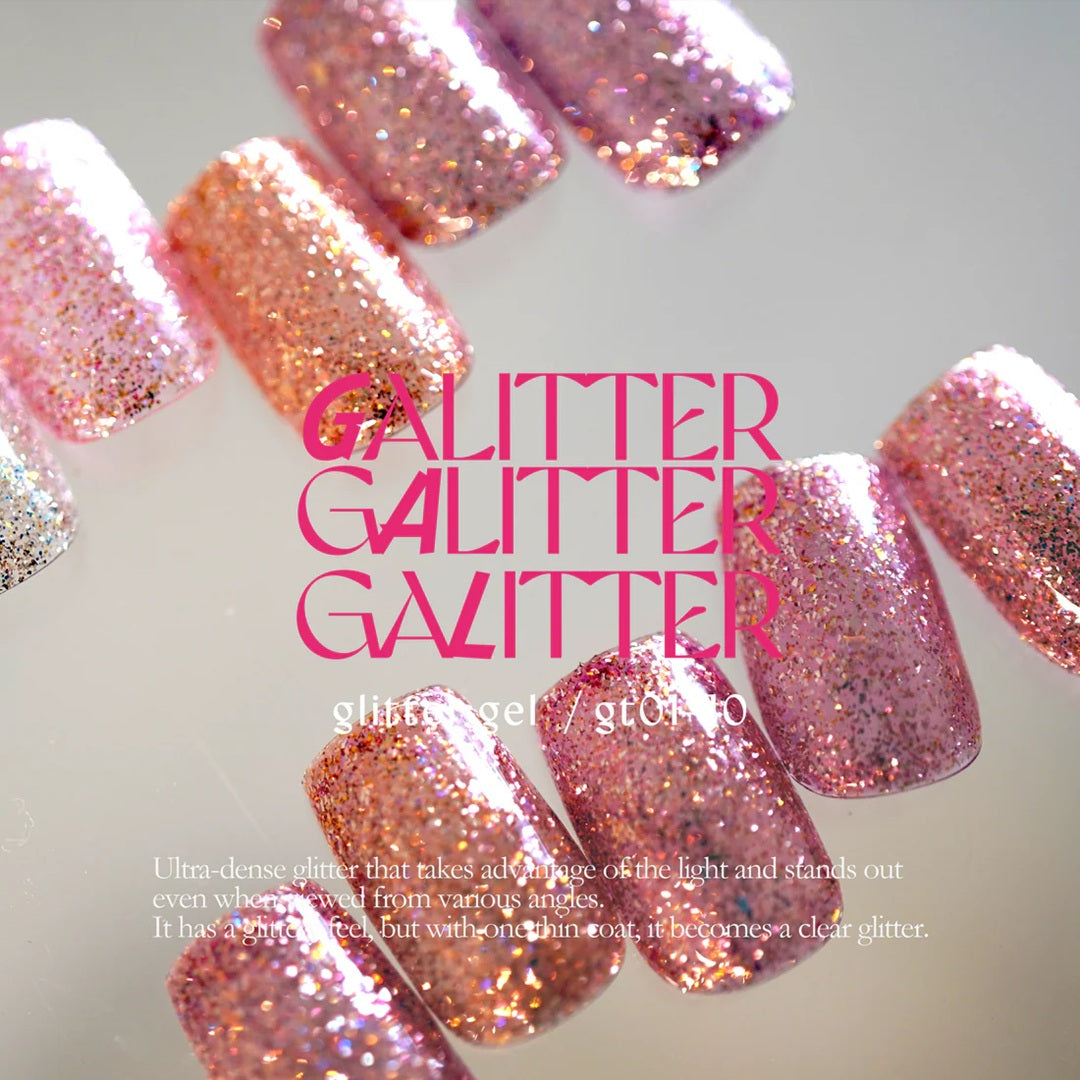Enoi Gel Polish - Galitter #GT01-GT10 Collection
