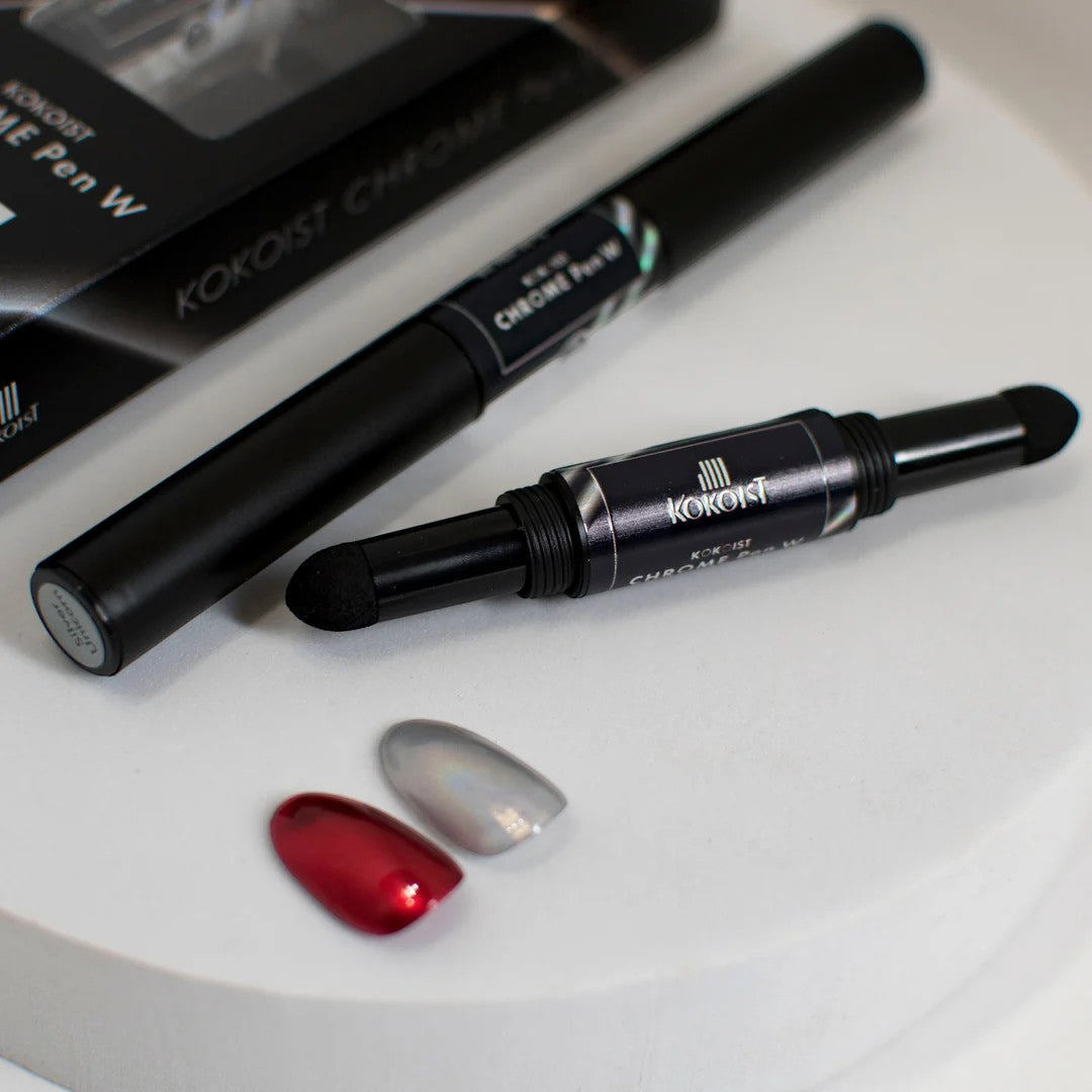Kokoist Chrome Pen #W2 - Red Metal x Silver Unicorn