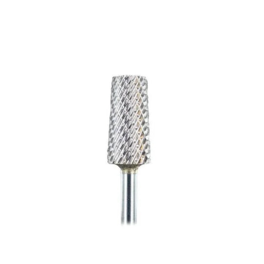 SP Nail Drill Bits - 3In1 Chamfer Carbide HM Medium Grit 3/32 Silver