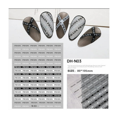 CNBS Nail Stickers - Designer Brands