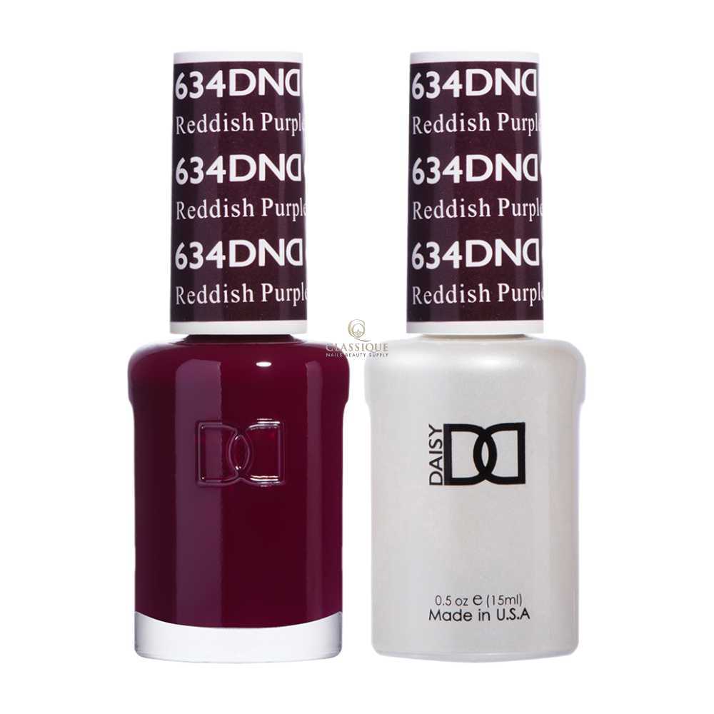 DND Gel & Lacquer Duo - Reddish Purple #634