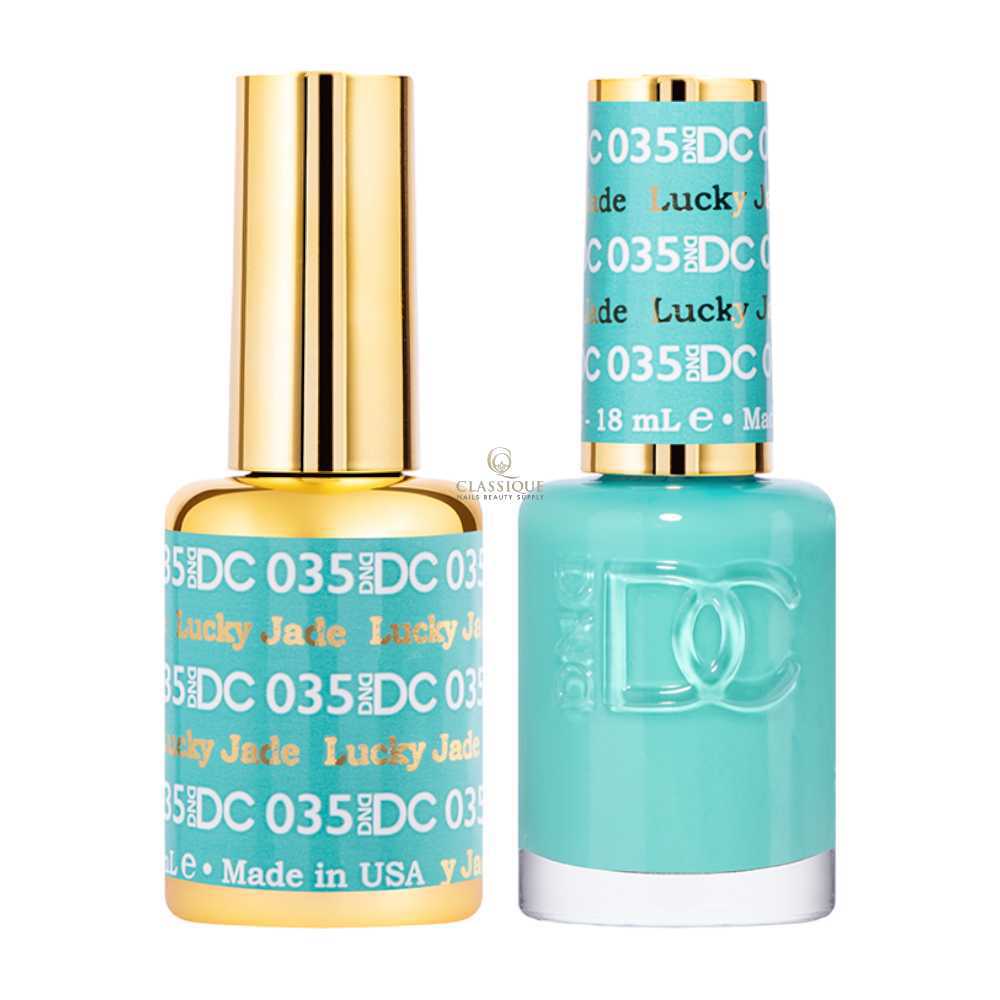 DND DC Gel & Lacquer Duo - Lucky Jade #035