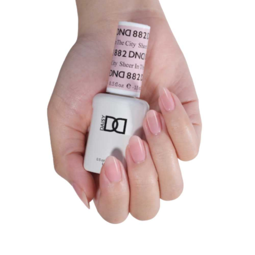 DND Sheer Gel & Lacquer Duo - Sheer In The City #882