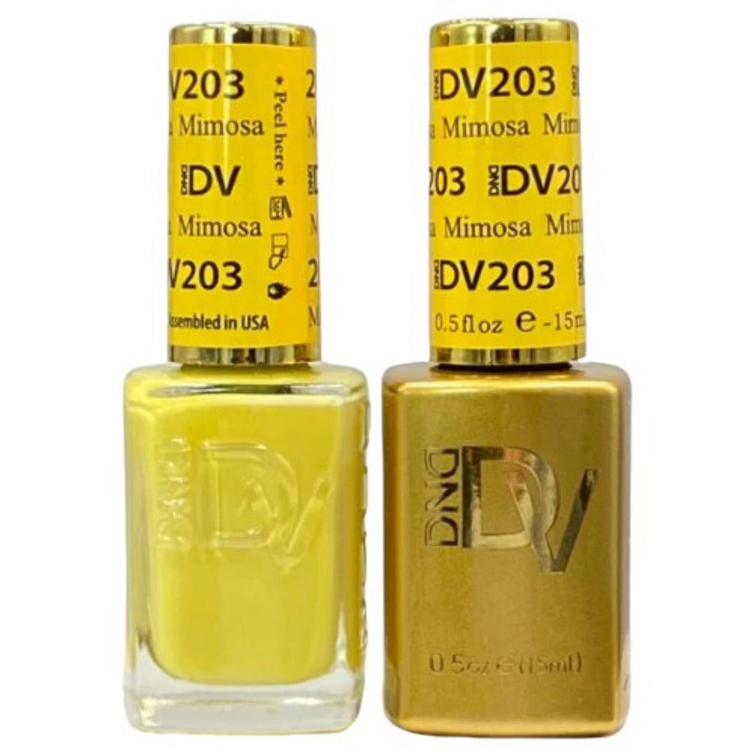 DND Diva Gel & Lacquer Duo - Mimosa #203