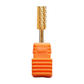 SP Nail Drill Bits - Large Barrel Carbide HX Extra Coarse Grit 3/32 Gold
