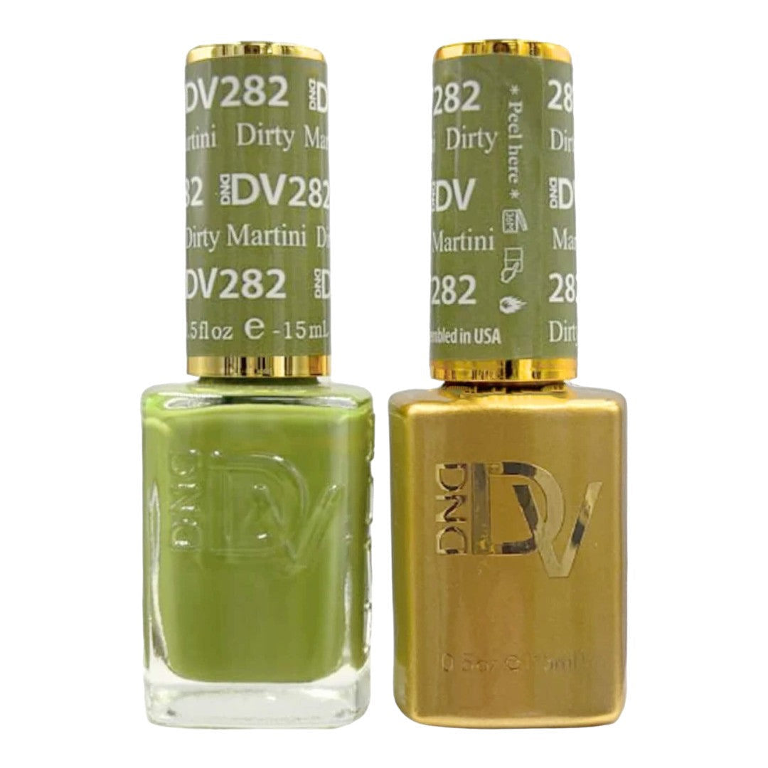 DND Diva Gel & Lacquer Duo - Dirty Martini #282