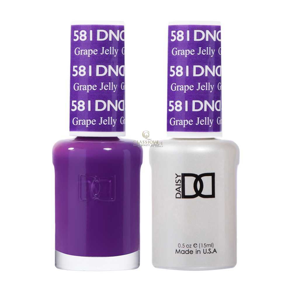 DND Gel & Lacquer Duo - Grape Jelly #581