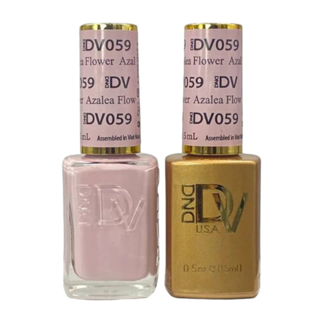 DND Diva Gel & Lacquer Duo - Azalea Flower #059