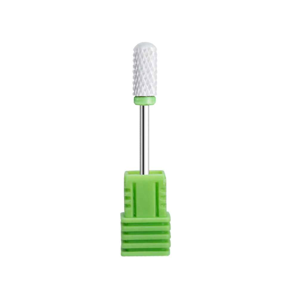SP Nail Drill Bits - Large Rounded Barrel Ceramic Carbide HC Coarse Grit 3/32