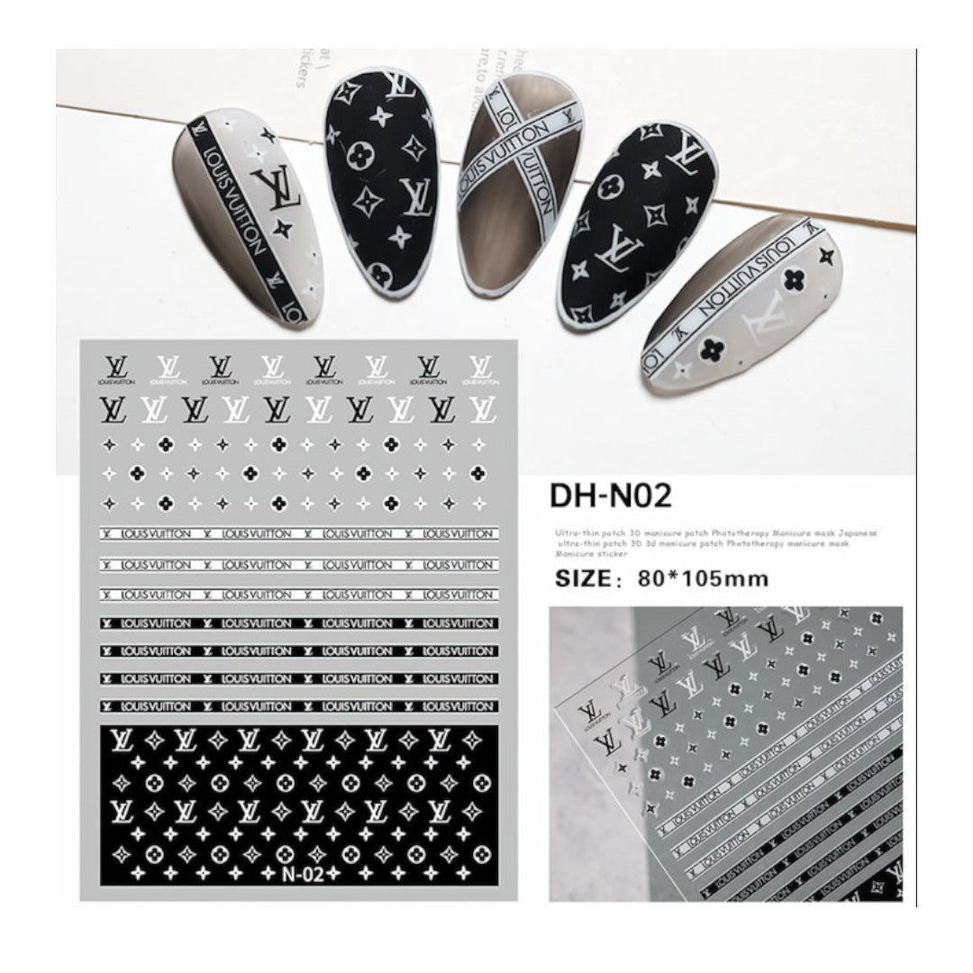 CNBS Nail Stickers - Designer Brands