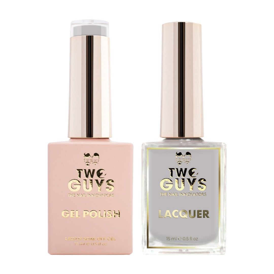 2Guys Gel & Lacquer Duo #A04 Grandma Gray