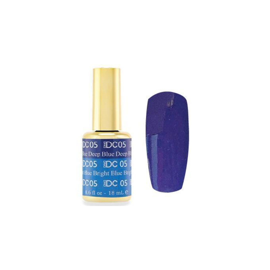 DND DC Mood Change Gel Polish - Blue Deep Bright Blue #5