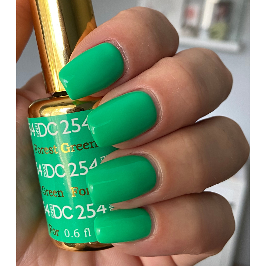 DND DC Gel & Lacquer Duo - Forest Green #254