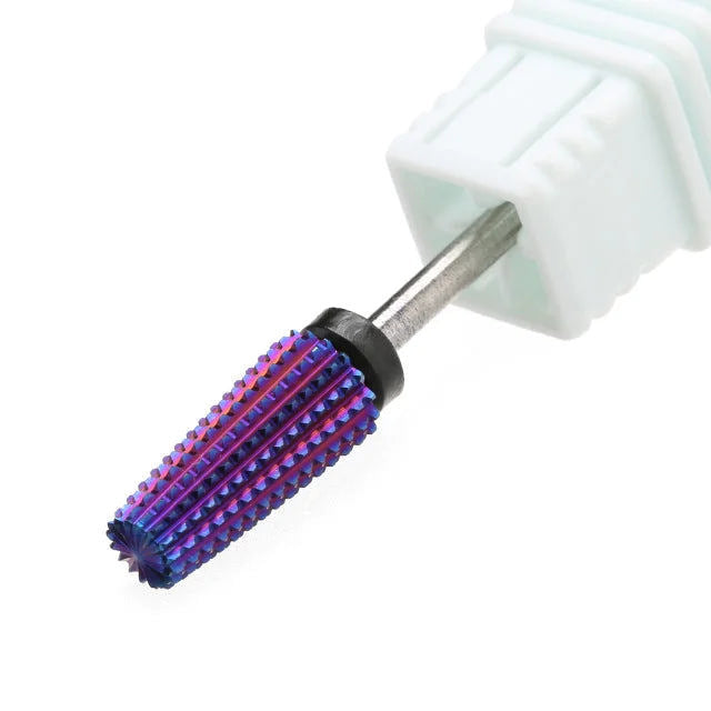 SP Nail Drill Bits - 5in1 Carbide RXC Extra Coarse Grit 3/32 Rainbow