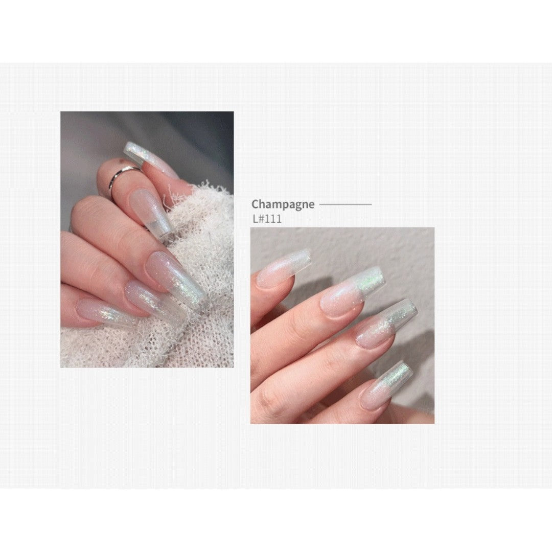 Liuhwa Glitter Gel Polish (HEMA-Free) - Champagne Collection #L111-116 (6Pcs)