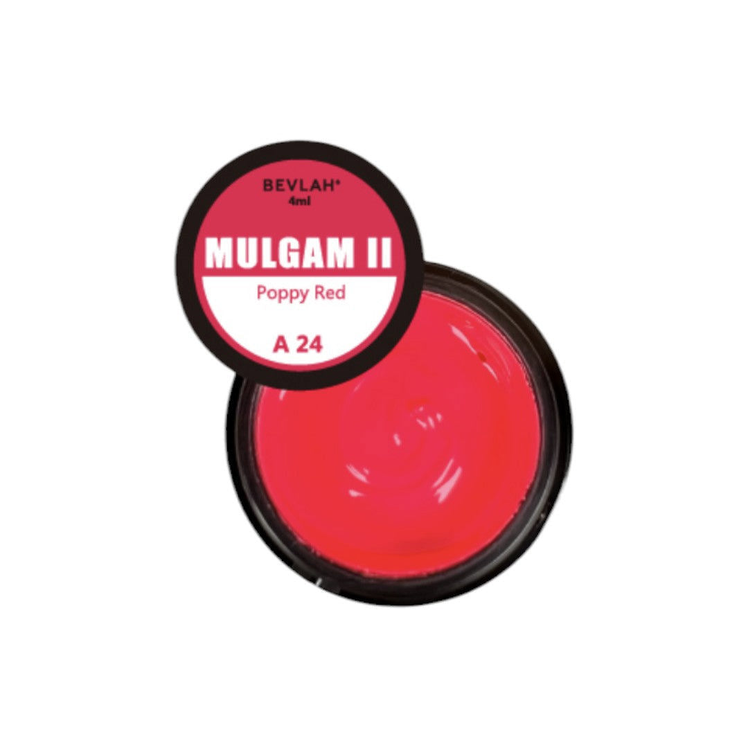 Bevlah Mulgam Gel (HEMA-Free) - Poppy Red #A24