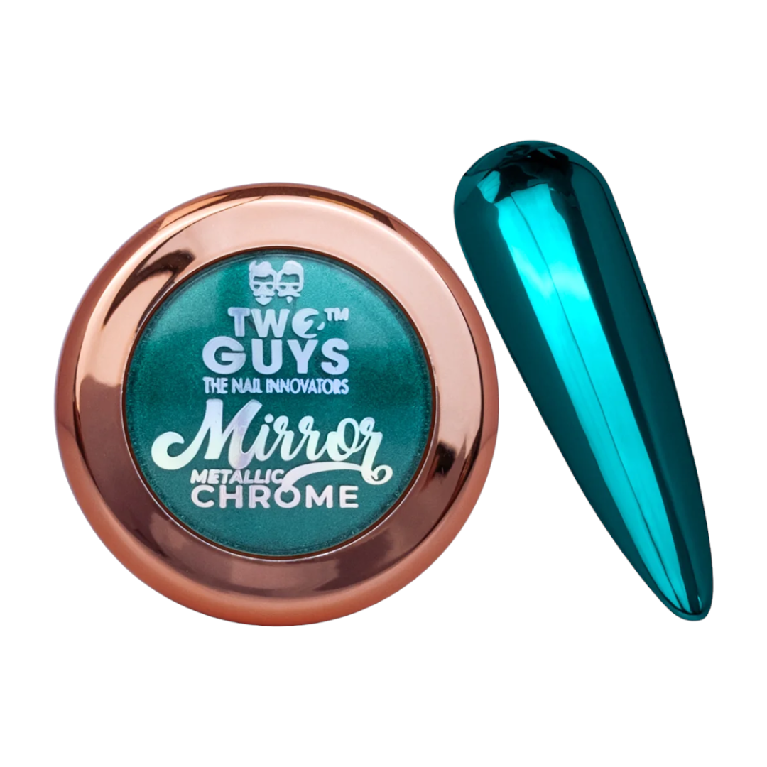 2Guys Mirror Metallic Chrome - Aqua #M14