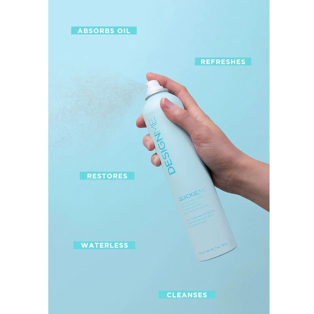 DESIGNME Quickie.Me Dry Shampoo Spray 339mL - Dark Tones