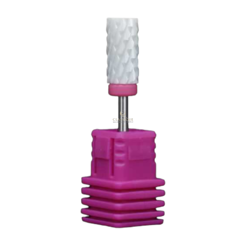 SP Nail Drill Bits - Large Barrel Ceramic Carbide H3X Triple Extra Coarse Grit 3/32
