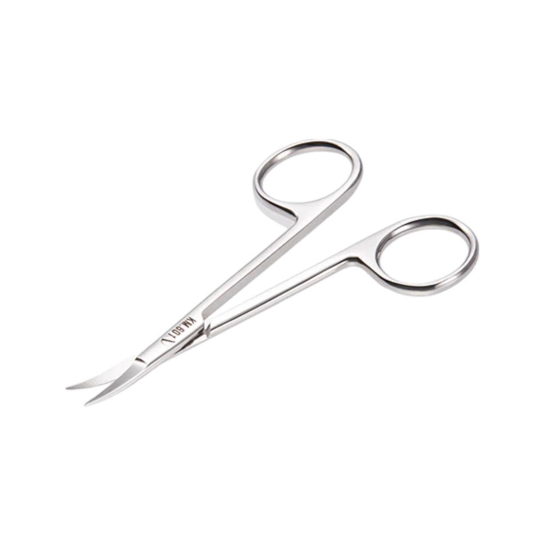 Nghia Stainless Steel Curved Eyebrow Scissors KM-601